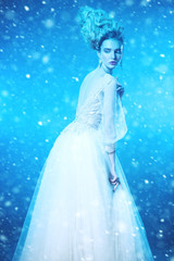 snow and snow queen