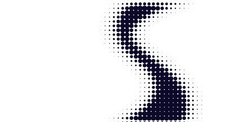 Halftone dotted background