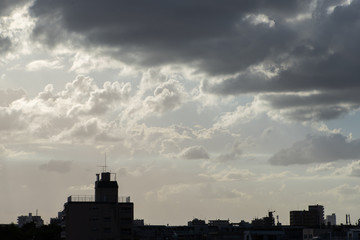 Naklejka premium 東京の空