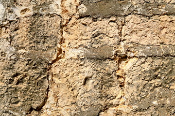 Détail de mur de pierre