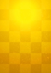 金箔の市松模様