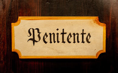 Il penitente e il confessore