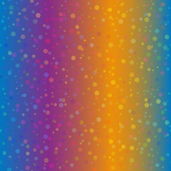 Abstract Seamless Pattern with Colorful Circles, Tile Background. Vector