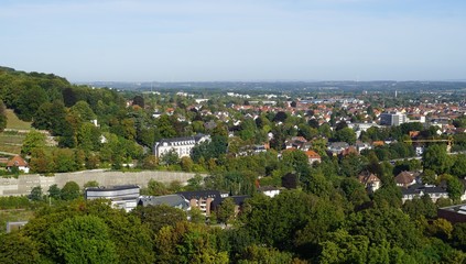 view from the city Bielefeld