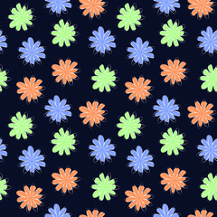 Fototapeta na wymiar Floral seamless pattern. eps10 vector illustration