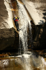 Canyoning, Tessin Switzerland