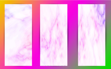 Pink Purple Colored Marble Template Abstract Marble Background for Designs, Posters, Brochure, Banners, Cards.