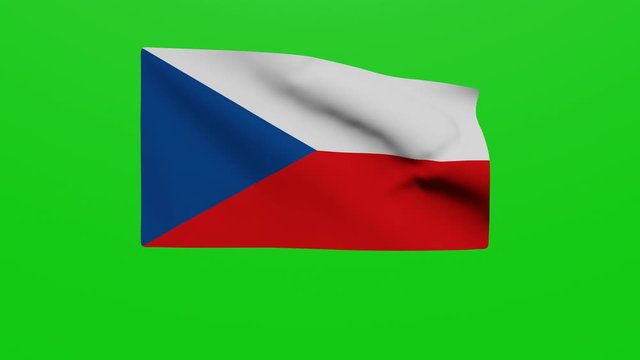 Bandera Rep&uacute;blica Checa. V&iacute;deo	