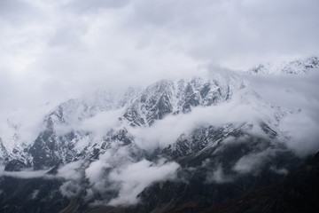 prachtige berg in de natuur landschapsmening van Pakistan
