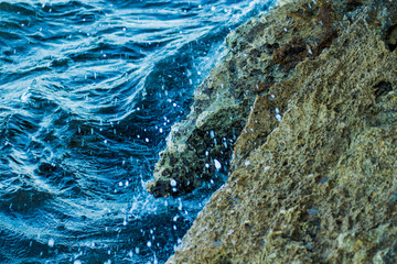 Rocky mountain scenery, Dolomites, Italy