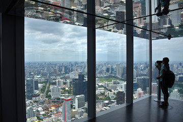 Bangkok - King Power MahaNakhon Skyscraper - Indoor and Outdoor 360-degree Observation Deck, Glass Tray Experience, Hydraulic Glass Lift