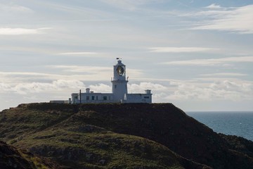 Fototapeta na wymiar Strumble head Lighthouse Pembrokeshire