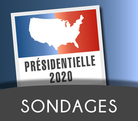 Obraz premium Présidentielles Américaines 2020