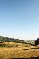 Fototapeta premium Paysage de Lozère en France