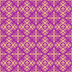 seamless floral pattern with flowers