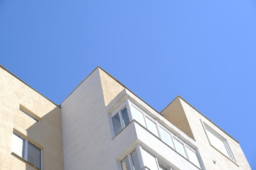 Details and elements of the facade of buildings