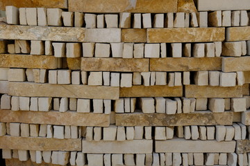 Fototapeta premium Decorative coating for the wall of the house
