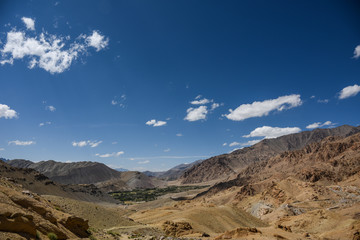 landscape in mountains