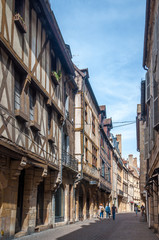 Fototapeta na wymiar Rues de Dijon