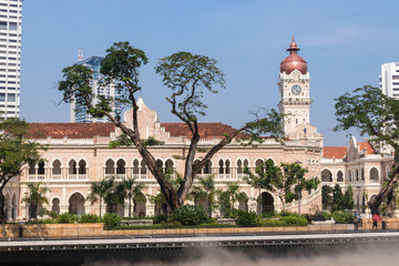 Sultan Abdul Samad building in Kuala lumpur , Malaysia