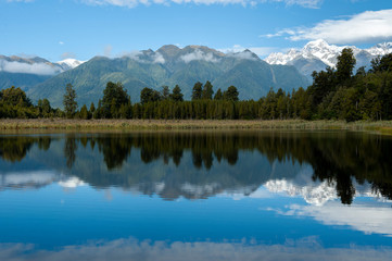 Lake at Te Wahipounamu World Heritage