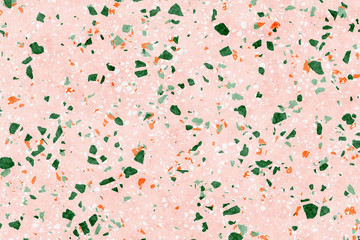 Terrazzo texture. Polished concrete floor and wall pattern. Color surface marble and granite stone, material for decoration