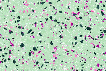 Terrazzo texture. Polished concrete floor and wall pattern. Color surface marble and granite stone, material for decoration
