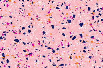 Terrazzo texture. Polished concrete floor and wall pattern. Color surface marble and granite stone, material for decoration
