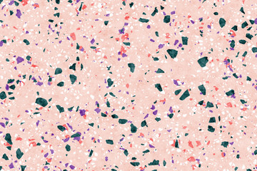 Terrazzo texture. Polished concrete floor and wall pattern. Color surface marble and granite stone, material for decoration