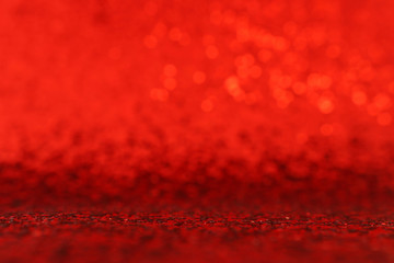 background of abstract Red glitter lights. defocused