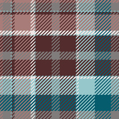 Plaid or tartan vector is background or texture in many color