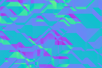 Modern geometric abstract background.  Bright colorful banner with a trendy gradient shapes