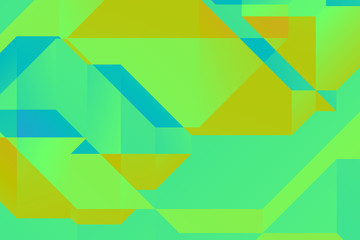 Modern geometric abstract background.  Bright colorful banner with a trendy gradient shapes