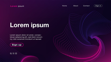 Background abstract purple line color for Homepage