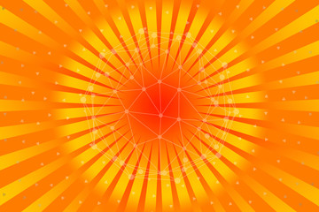 Fototapeta premium abstract, orange, yellow, wallpaper, design, illustration, light, wave, graphic, color, waves, gradient, bright, sun, texture, backdrop, pattern, art, red, curve, lines, line, artistic, shape, color