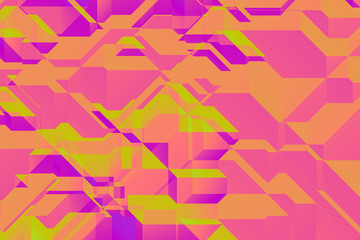 Modern geometric abstract background.  Bright colorful banner with a trendy gradient shapes