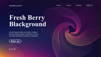 Background abstract Fresh Berry light line color for Homepage