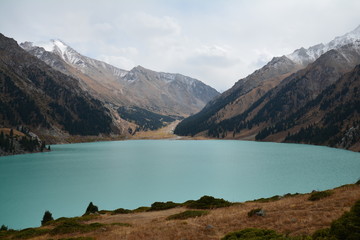 Big Almaty Lake Kazakhstan Lac