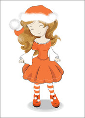 Santa Claus girl