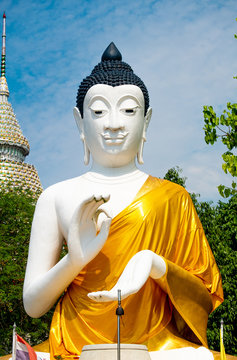 buddha statue at Suphanburi in Thailand