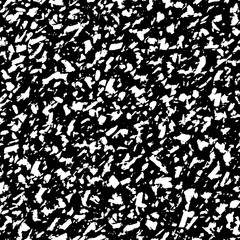 Hand draw art abstract wallpaper concept halftone monochrome black design random shape isolated on white design element
