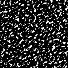 Hand draw art abstract wallpaper concept halftone monochrome black design random shape isolated on white design element
