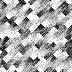 Hand draw art abstract wallpaper concept halftone monochrome black design random shape isolated on white design element