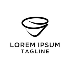 Monogram EG Abstract Logo Template