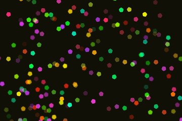 Christmas bokeh background light