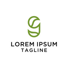 GE Nature Logo Design Template