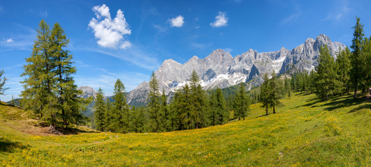 Der Hohe Dachstein in der Steiermark