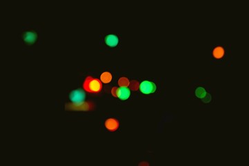 Christmas bokeh background light