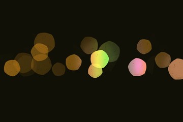 Christmas bokeh background light