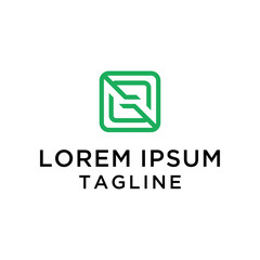 initial letter logo GG, logo template 